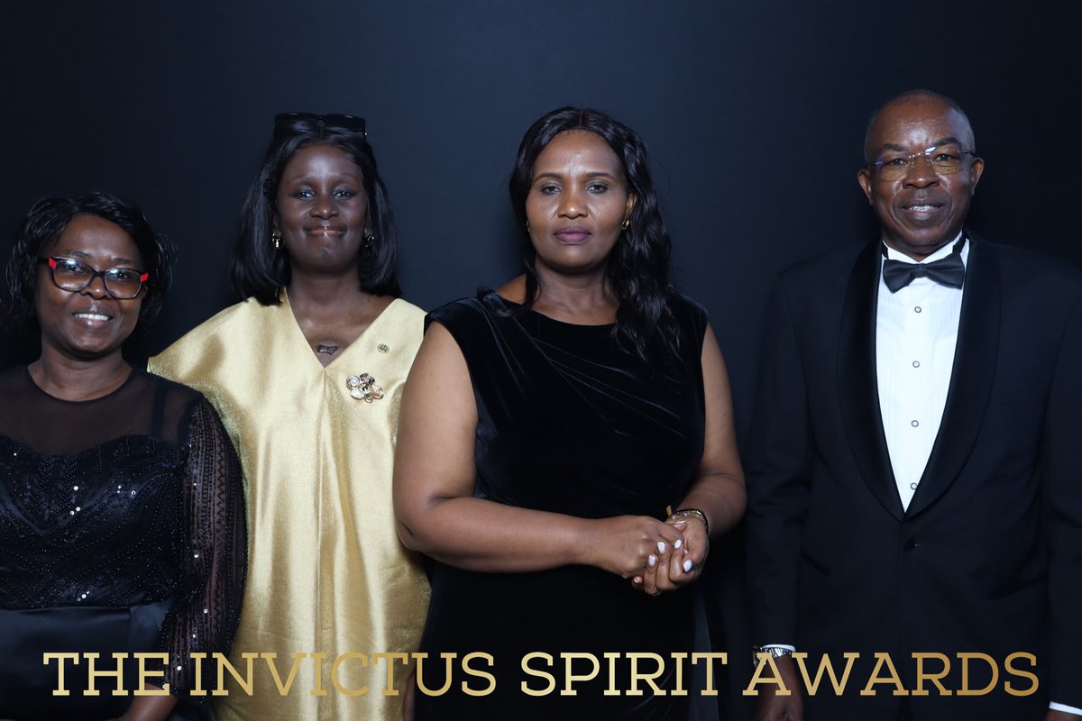 UGHighCommLDN's tweet photo. A proud evening for Uganda as we joined the Invictus Spirit Awards.

Uganda is honoured to be the 26th nation to join the Invictus Community and the first East African country to become part of this global movement, which harnesses the power of sport to support the recovery, rehabilitation and reintegration of wounded, injured and sick service personnel and veterans.

The Ugandan delegation was led by Hon. Grace Akifeza Ngabirano, Minister of State for Defence and Veteran Affairs (Defence), and Major General Richard Karemire, Joint Staff Formal Education, Sports and Culture, UPDF.

We look forward to participating at the Invictus Games Birmingham 2027. @UgandaMFA @MODVA_UPDF 

Courtesy picture from the Invictus Games Foundation