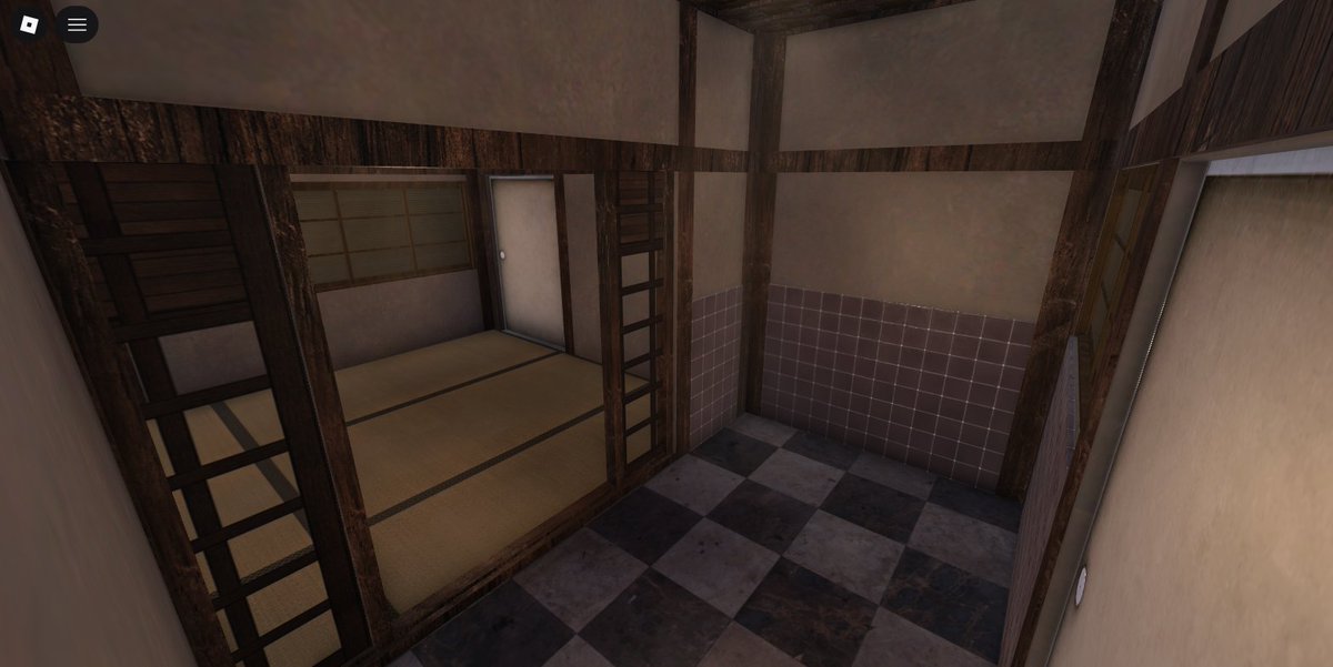kaitamathedev's tweet photo. Little WIP of an early 2000s Japanese apartment I've been working on for Rintama High 🏠

Finally got most of the interior architecture and textures down. Furniture and the rest of the detailing next ���

#Roblox #RobloxDev #RobloxRP #RintamaHigh #Delinquent #fyp #trending https://t.co/t3CkySQIIk