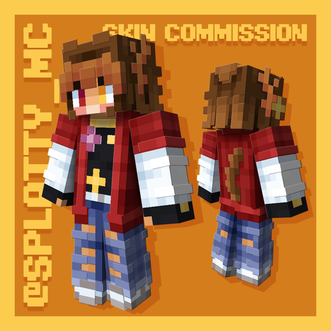 Splatty_MC's tweet photo. Custom skin made for @ChocoSxiirl 🦌✨

· · ─ #WAITLISTSOPEN ─ · ·
You can find me here :>
💚VGen: https://t.co/Gm4OZJNXAK
💜Discord: splatty_

#commission #skincommission #skin #customskin #minecraft #minecraftskin #pixelart #deer https://t.co/gJ5qb0JfuP