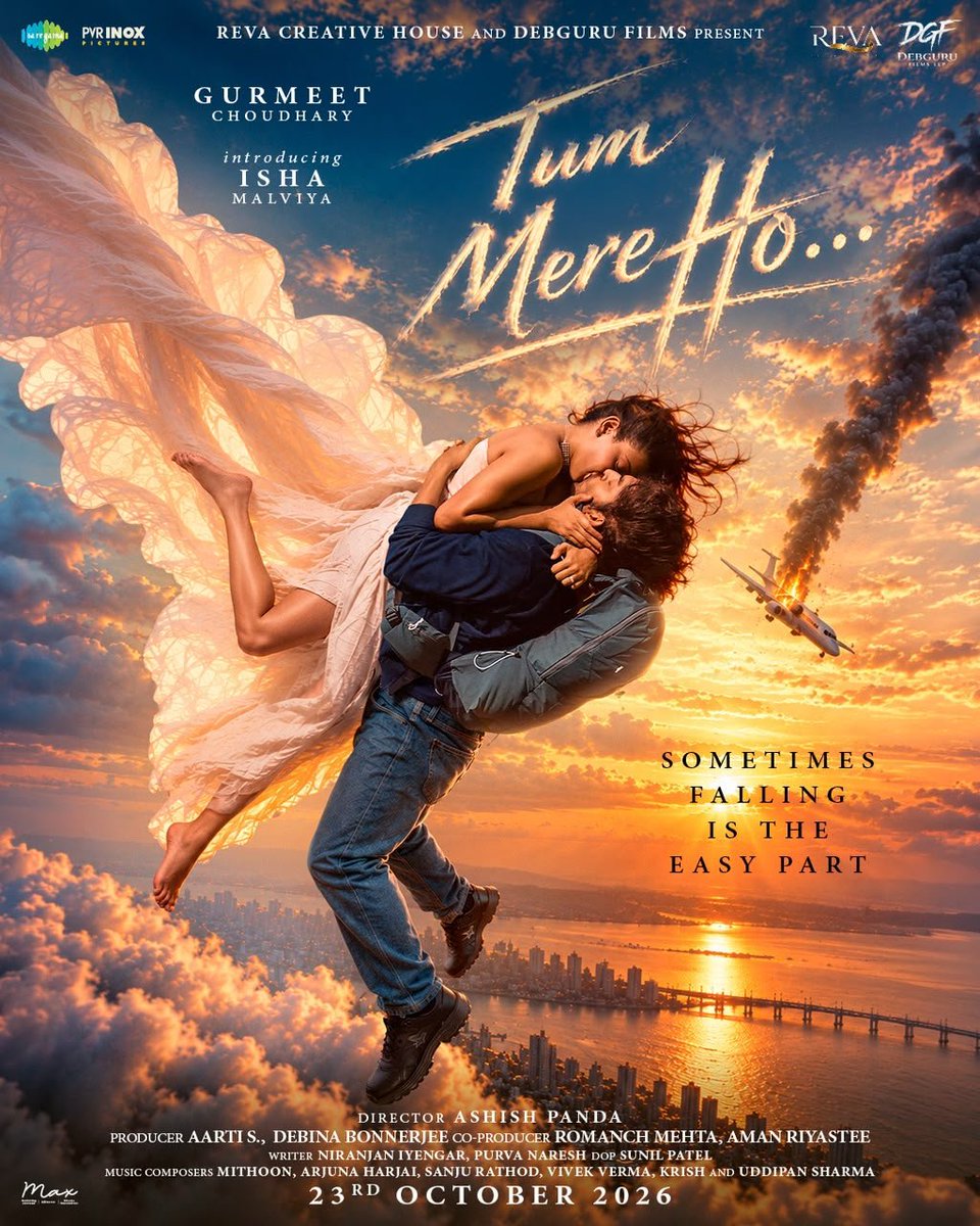 TheFilmwale_'s tweet photo. #GurmeetChoudhary and #IshaMalviya bring passion, action and adventure to the big screen with #TumMereHo, marking Isha’s Bollywood debut. Releasing October 23.
@gurruchoudhary
#IshaMalviya
#AshishPanda
#RevaCreativeHouse
#DebGurufilms
#SaregamaOfficial
@PicturesPVR https://t.co/6tZWy0wdgO