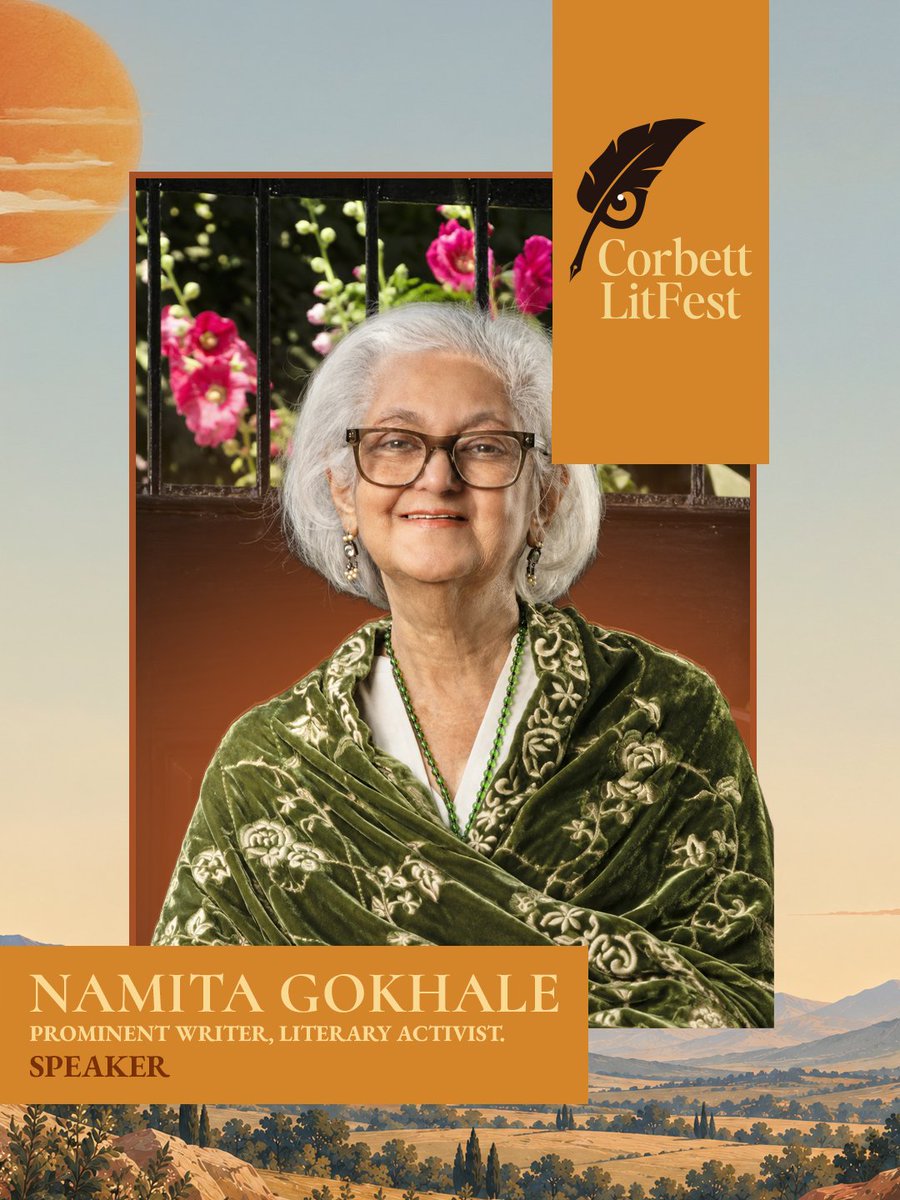 CorbettLitFest's tweet photo. Against the wild and beautiful backdrop of the Corbett landscape, we are delighted to welcome you to the Corbett Literature festival, taking place between 6 - 9 October 2026.

We are excited to introduce some of our authors &amp; artists to you! https://t.co/9aCUHMjvPl