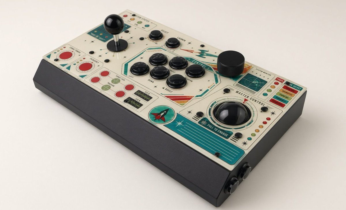 FightBoxArcade_'s tweet photo. これまでのレトロゲーム用コントローラーの中でも
間違いなく最高峰の美しさです！ ✨

ジョイスティック ✕ トラックボール ✕ スピナー、そして専用限定アートワーク — そのすべてがこの1台に結集

オリジナルアケコンを簡単に作れるカスタムアート天板製作はこちら👇

🇯🇵 日本への発送は送料無料＆関税も当社負担です！

https://t.co/A0EjTrdFhr