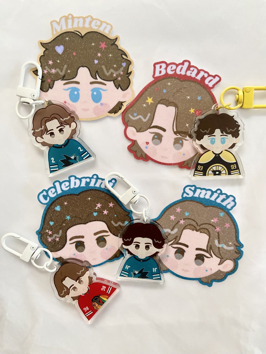 erysaintblue's tweet photo. Samples of Rookie Keyrings and Stickers are here! Ready for the season 🏒⛸️

🇵🇭PH: https://t.co/sFyBRcJkZC
🌎WW: https://t.co/esXNhQrAzJ
🇺🇸US: https://t.co/esXNhQrAzJ

tags hockey wts bedard minten celebrini smith woll keychain https://t.co/Mx3FniYkv1