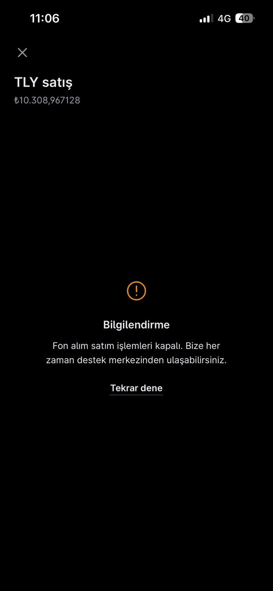 testnetnodes's tweet photo. 17 Eylül’de gerçekte ne oldu ? Bunun açıklanmasını istiyorum.

@GarantiBBVA üzerinden:

DOH → 10:57 satış emri → İPTAL
THF → 10:59 satış emri → İPTAL
TLY → 11:26 satış emri → İPTAL
TLY → 11:46 satış emri → İPTAL

Emirler sisteme ALINDI. Hatta ekranda hesaba geçiş tarihi 21/09/2026 olarak gösterildi. Daha sonra emirler iptal edildi.

Aynı gün 11:06’da Midas üzerinden THF satmaya çalıştığımda ise emir vermeme dahi izin verilmedi:
“Fon alım satım işlemleri kapalı.”

Buna karşılık 17 Eylül tarihli KAP duyurusunda yeni uygulamanın 13:30’dan itibaren iletilecek satış talimatları için geçerli olacağı belirtiliyor.

O halde çok açık soruyorum:

13:30’dan ÖNCE verdiğim ve banka tarafından kabul edilen satış emirlerim neden iptal edildi?

Fonlar fiilen saat kaçta satışa kapatıldı?
Bu karar aracı kurumlara saat kaçta iletildi?
Garanti emirleri neden önce kabul edip sonra iptal etti?
Midas neden aynı saatlerde emir girişini tamamen kapatmıştı?

Üstelik yatırımcıların satış yapması engellenirken fonların portföylerindeki hisseler işlem görmeye ve değer kaybetmeye devam ediyor.

Satmamız engellendikten sonra oluşan ilave zararın sorumluluğu kimde?

Ekran görüntüleri ve emir saatleri ortada. Bunun artık saat saat açıklanması gerekiyor.

@spkgovtr @GarantiBBVA @Midas #TLY #THF #DOH #TMV @memetsimsek