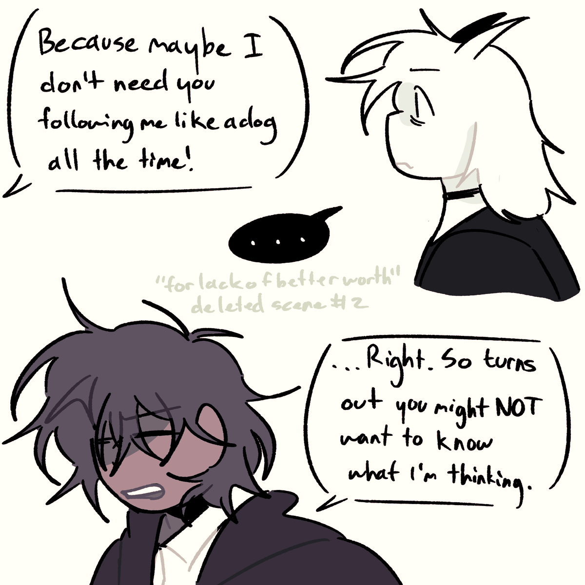 potatofever_'s tweet photo. "...or, ever, at all." #friskriel #frisk #asriel https://t.co/Ahmqu8qtwz