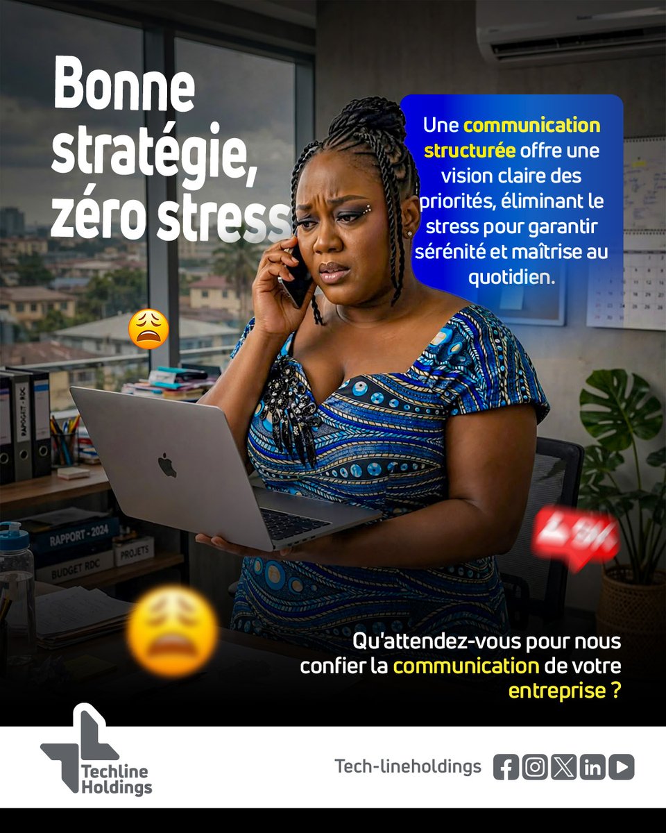 services347271's tweet photo. Et si vous arrêtiez de tout faire vous-même ?

Une communication efficace ne devrait pas être une source de stress.
Avec la bonne stratégie et la bonne équipe, tout devient plus simple. 🎯

📞 +243 974 227 653
📧 secretariat@tech-lineholdings.com

La bonne stratégie. Zéro stress. https://t.co/TUfwU6Iq97
