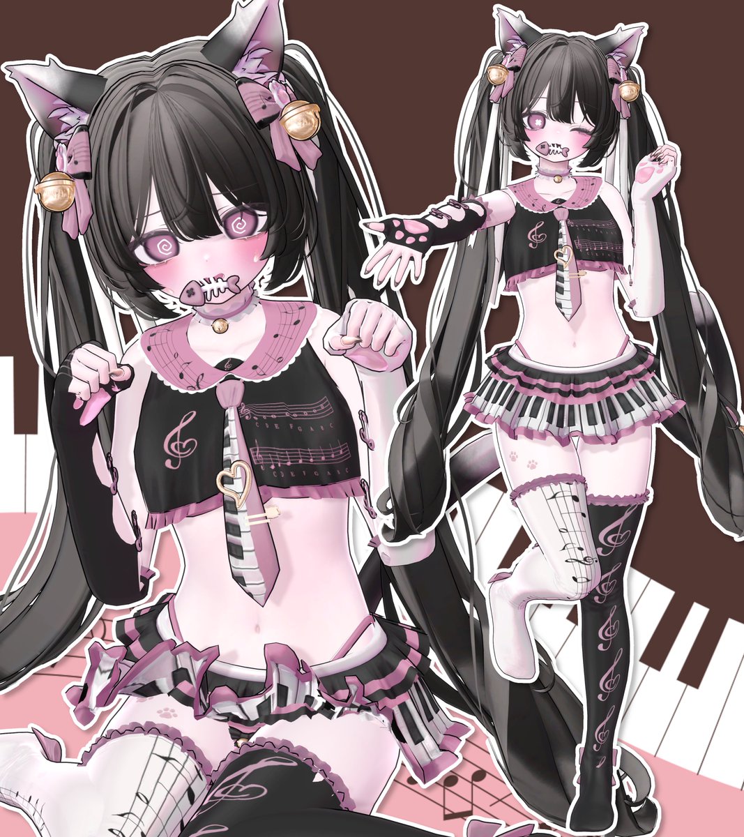 vrcoto's tweet photo. *♥+ RPキャンペーン +♥*

#Dollit_S2 様から新作衣装『PuNyaNya』が発売されました！⋆⸜♱⸝‍⋆

発売を記念して抽選で2名様にフルパックをプレゼントします！🎁✨️

✅参加方法：この投稿をRP
🗓応募締切：9/21  23:59まで

当選者の方にはDMでご連絡します！💌

#VRChat https://t.co/NIapRx66SA