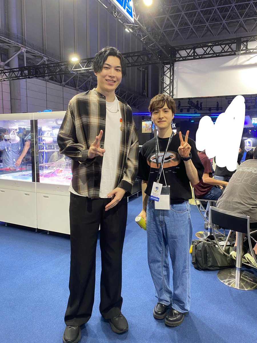 tf2hoshimi's tweet photo. ほしっぽラジオご来場、ご視聴ありがとうございました！！

10年前に初めてTGSでギアさんとお会いして、そのまた10年後にまさかOW関連でご一緒するとは… https://t.co/H8lboMqbfL