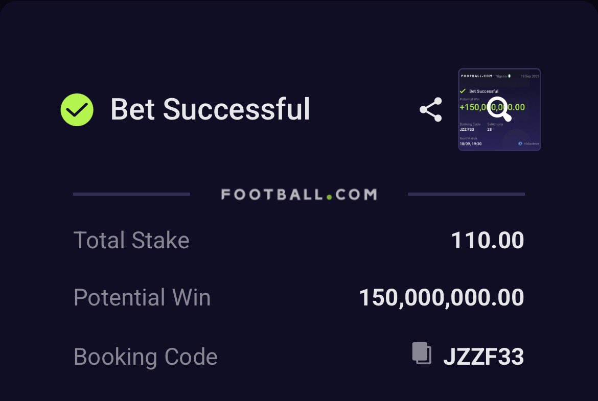 HolaSteve4's tweet photo. Friday & Saturday (HIGH LINE) ⚽️ 

639,273 odds    JZZF33 (28games)
106 odds             QJFATQ (27games)

14,705 odds        Y8Z0WJ
2,132 odds           RA57YB
1,007 odds          K4VW4B
84 odds                Z8MBLQ

Ov Total Shot 

2games and 4 Edit ✍️ more edit will be posted on my backup account @holasteve44 👈
