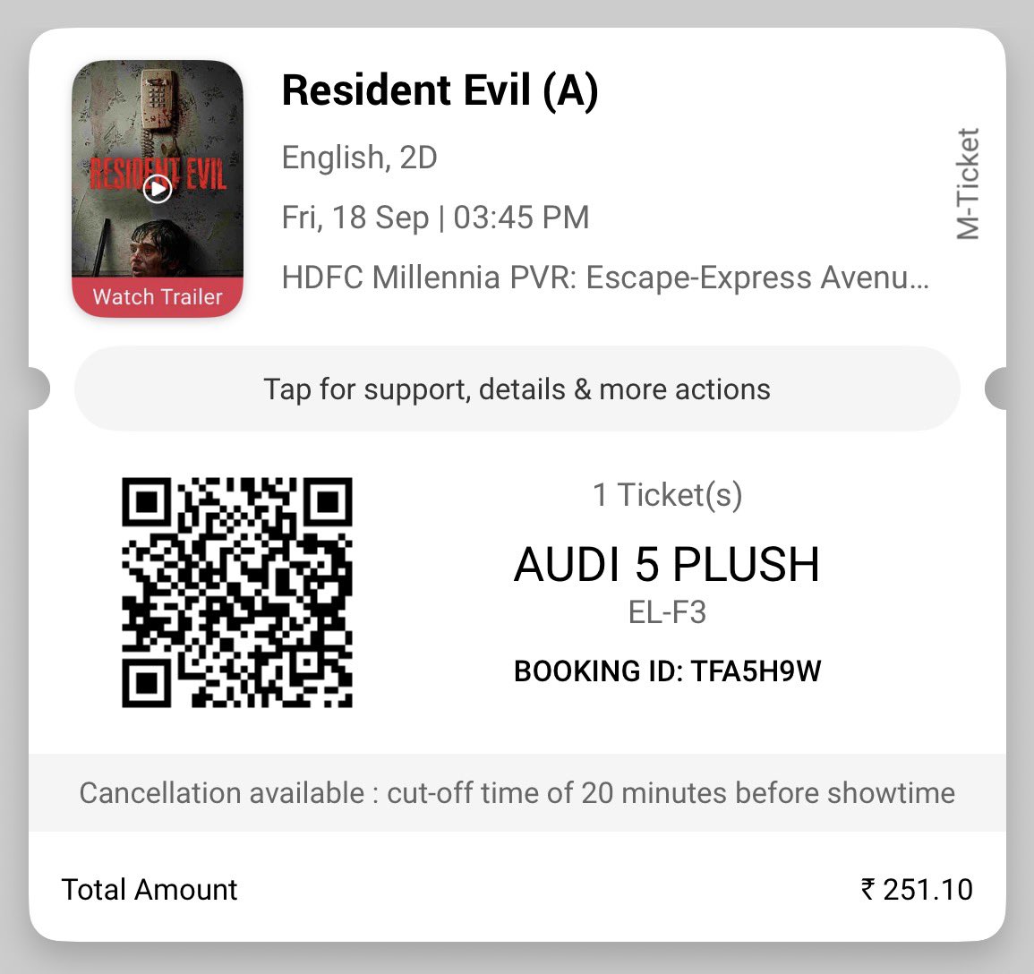 dietcokenights's tweet photo. Showtime: Resident Evil 🧟‍♂️🎥 https://t.co/EThcERxVst