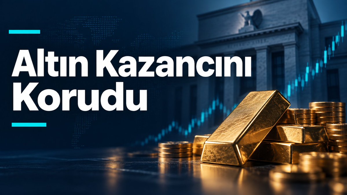 XTurkiye1's tweet photo. Altın, Fed'in faiz artışı sonrası kazancını korudu
Altın, Fed’in 2023’ten bu yana gerçekleştirdiği ilk faiz artışı ve petrol fiyatlarındaki düşüşle kazancını korudu. Külçe altın, perşembe günü yaklaşık yüzde 2 yükselerek ons başına yaklaşık 4.350 dolar
(1/6) https://t.co/YrqNCziwyA