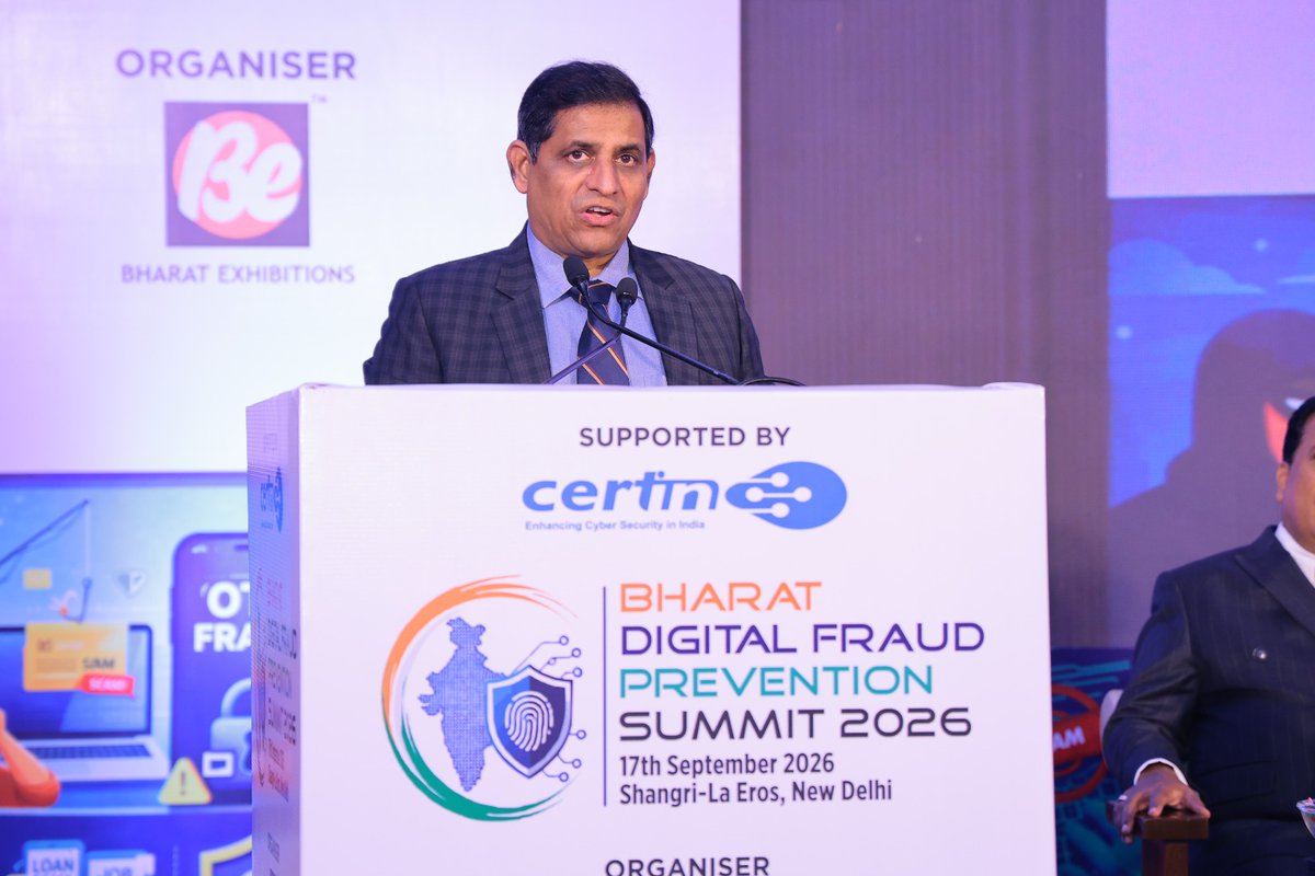 be_exhibitions's tweet photo. ๐ค Insights that matter. ๐ก๏ธ Solutions that protect. ๐ฎ๐ณ A vision for Digital Bharat.
#BDFPS2026 #DigitalTrust #FraudPrevention https://t.co/pOupyUZ23G