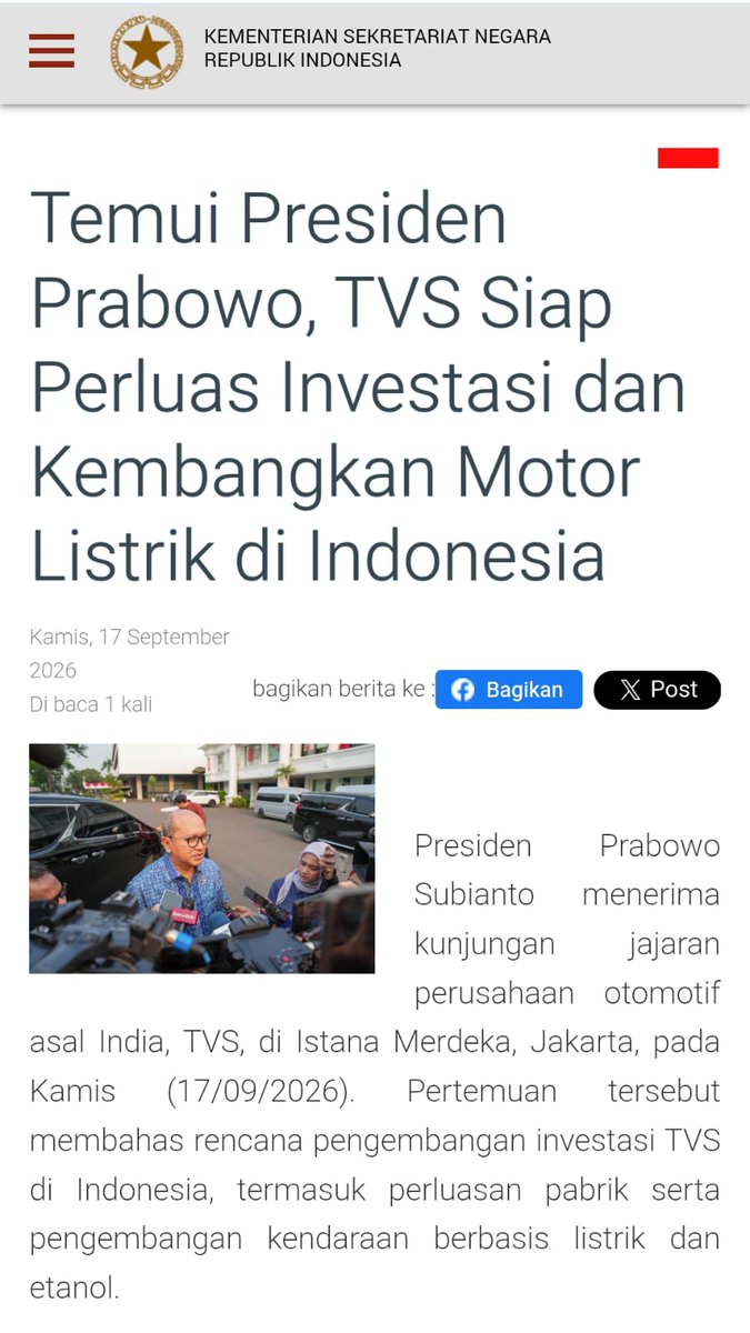 Dimaserlng's tweet photo. Diplomasi internasional dijalankan untuk memperkuat posisi negara di arena internasional, untuk kepentingan dan martabat Indonesia.

Kabar Buat Kita https://t.co/eWUwtyL605