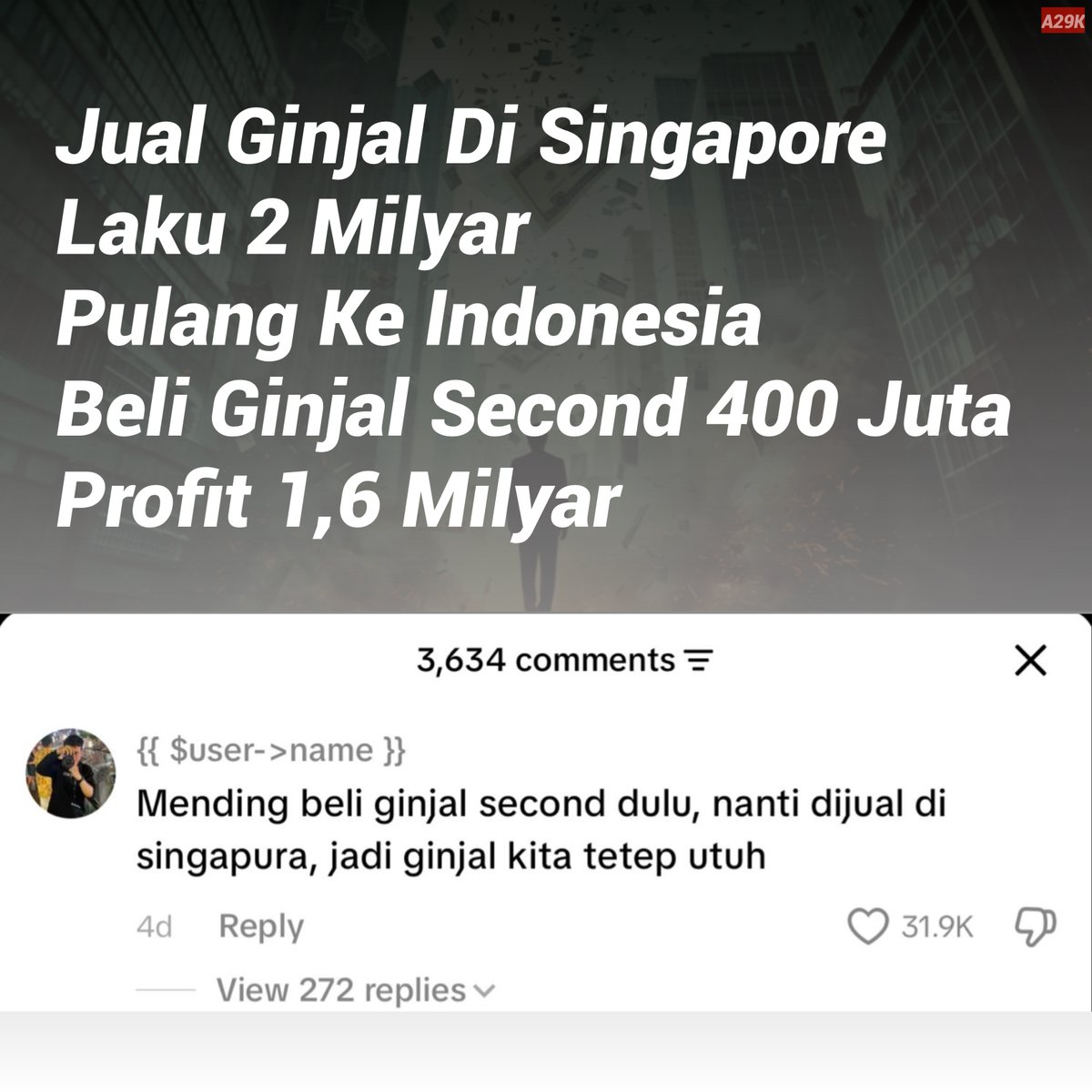 eunjixyz's tweet photo. Masih kurang dgn profit 1,6 Milyar https://t.co/myh7RLueoD
