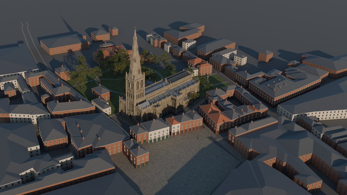 AllisterSpence's tweet photo. Used GPT Astra 6 with Extra Thinking mode to autonomously recreate St Mary Magdalene Church in Newark-on-Trent and its surroundings in blender, including the full exterior and interior. I genuinely can’t believe it built all this. Unreal. 

@OpenAI @ChatGPT @OpenAIDevs @thsottiaux @FoundationOAI @sama @athyuttamre @gdb