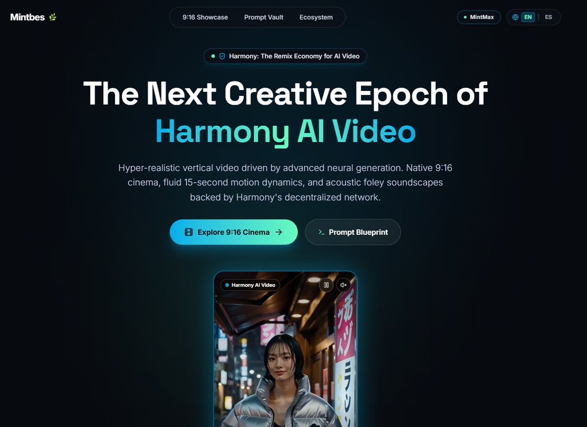 MintbuilderES's tweet photo. Hope you like it. Probably nothing...

🌿https://t.co/RhZ634AMM2

#Harmony 🎽 $ONE 💙 #AIVideo https://t.co/sg2rZjNSQR