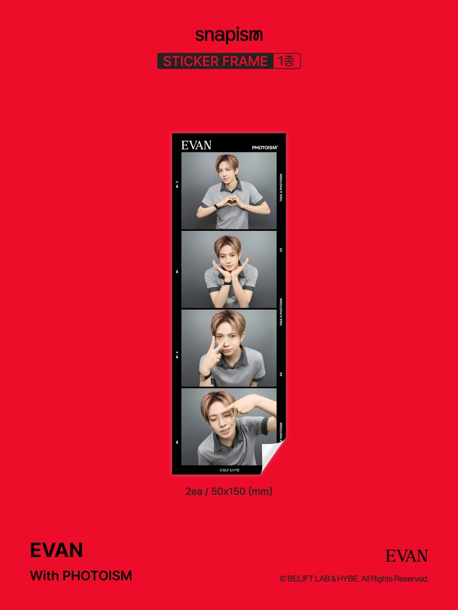 photoism_kr's tweet photo. PHOTOISM with EVAN
ARTIST FRAME &amp; snapism OPEN !

EVAN에게 모든 걸 쏟아 붓겠어요 .. ˘͈ ᵕ ˘͈♡

포토이즘과 스내피즘에서 EVAN과 함께
소중한 추억을 남겨보세요 📸

📅 26.09.21 ~
*종료 공지 전까지 이용이 가능합니다.

ONLY IN PHOTOISM https://t.co/lWBBufG5Yd
