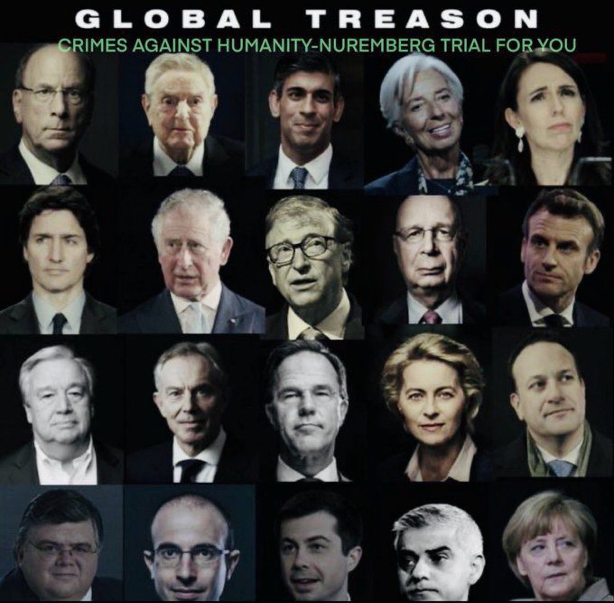 Brackens1's tweet photo. @KEdge23 This lot would be right at home in an Ian Fleming /James Bond movie as the "baddies’. 
None of what they’re doing to us applies to them. 
#evil #worlddomination #treason #digitalprison https://t.co/lwg6KLDeF3