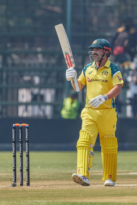 Century for Travis Head!  