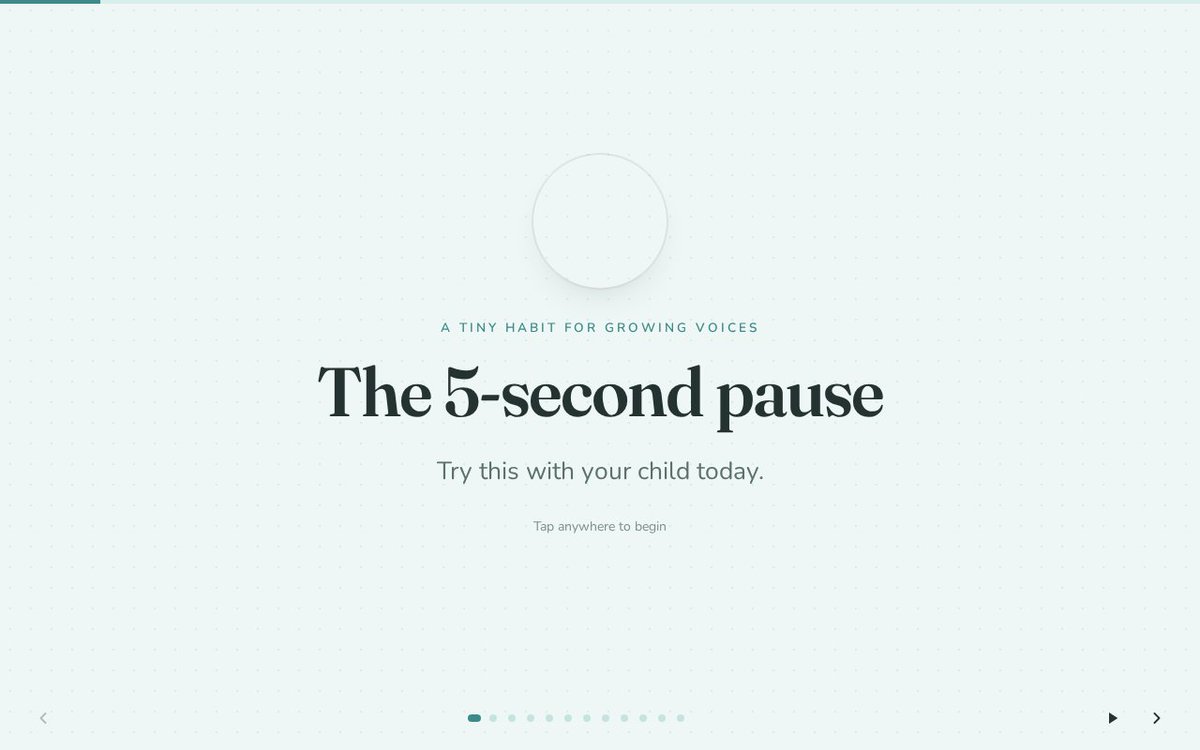 MyTalkBack's tweet photo. Parents: try the 5-second pause today. ⏳
Ask your child a question.
Then… wait.
No repeating.
No answering for them.
No “come on, tell me!” 😂
Just give them a little space to process and respond.
For some children, that extra processing time can make a difference. https://t.co/Dp9xOYYHIm