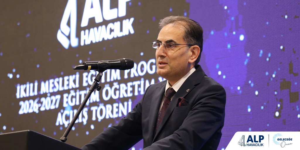 AlpKariyer's tweet photo. Açılış törenimize katılan misafirlerimize teşekkür eder, İkili Mesleki Eğitim Programı'mızda yer alacak tüm öğrencilere başarılar dileriz.

#AlpHavacılık #İkiliMeslekiEğitim #İMEP https://t.co/haJbmtImZr