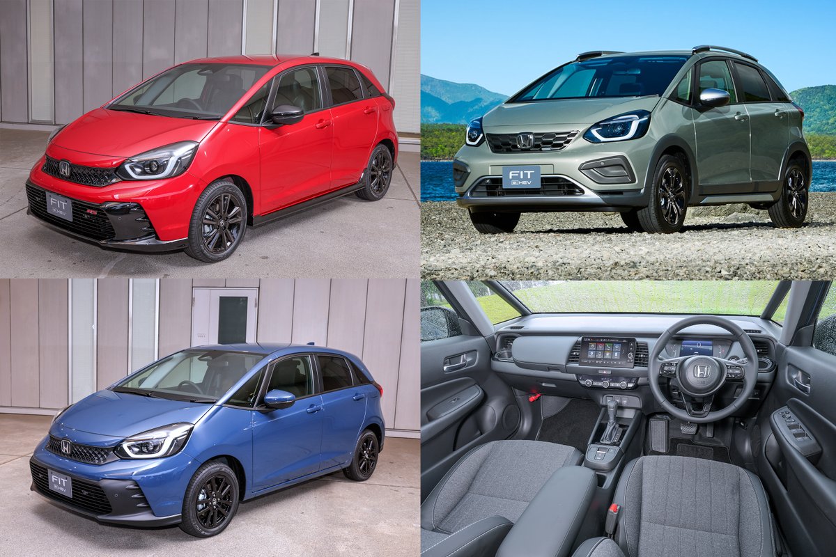 bestcarmagazine's tweet photo. フィットを買うならX、Z、RS、クロスターどれが正解？　2026年最新ベストグレード選び
https://t.co/r9896N7vzx https://t.co/Q0P7iA0lmT