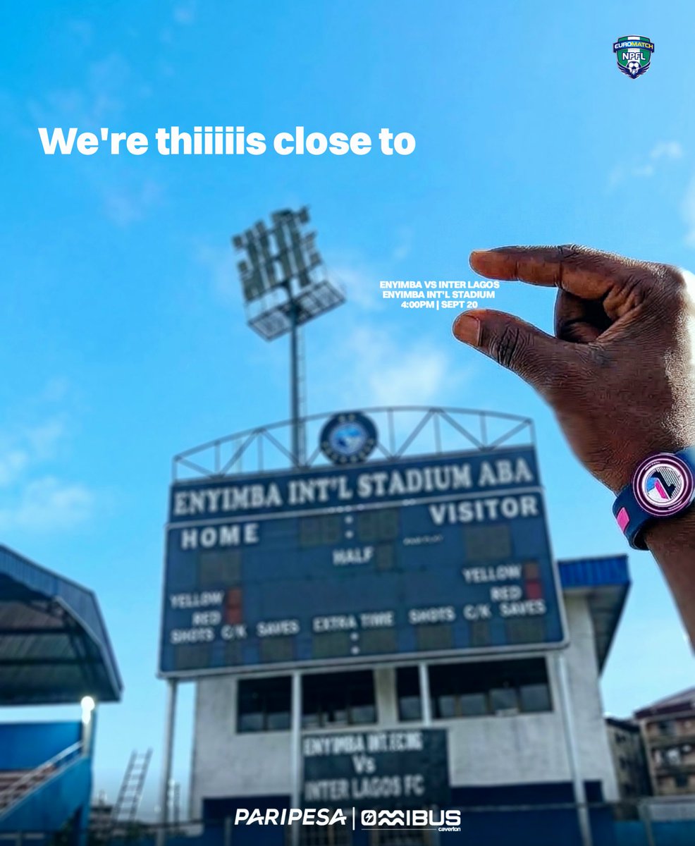 InterLagosFC's tweet photo. The action moves to Aba! https://t.co/j9dhJinJkl