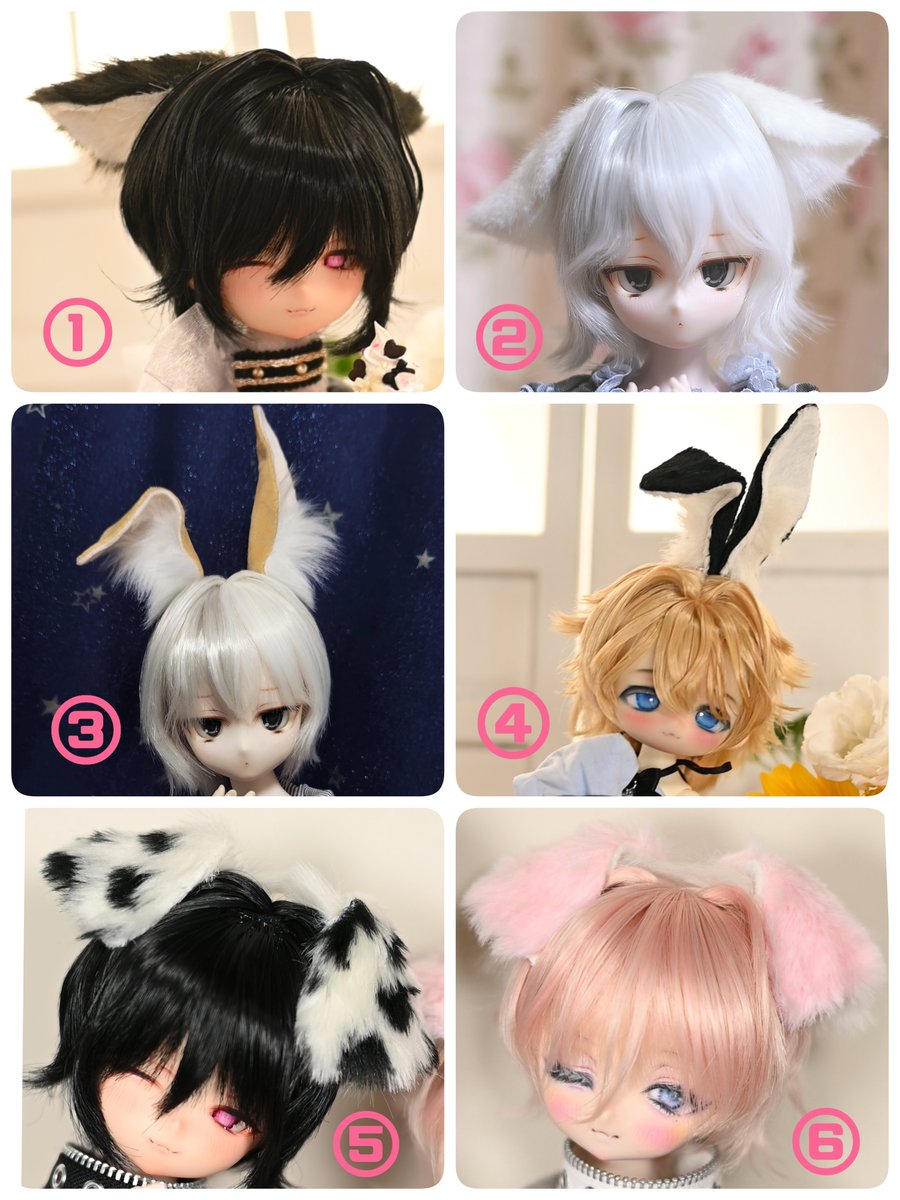kusan8404's tweet photo. ✨️🐱お耳プレゼント企画🐶✨️

ニコルくん1周年＆日頃の感謝を込めて自作のお耳達を6名様にプレゼントいたします💓
⭐︎複数名ご希望の場合抽選

【参加方法】
①フォロー
②このポストをRP
③リプ欄に『ご希望番号』をコメント 
【期間】 9/20（日） 18:00〆

⭐︎宛先の提示🆗＆送付先が国内の方 https://t.co/2VMjrHzRIo