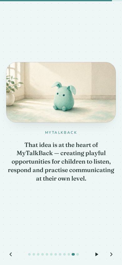 MyTalkBack's tweet photo. And remember: children develop speech and language skills differently. If you're concerned about your child's communication, speak with a qualified speech-language professional.
Sometimes the most powerful thing we can give a child isn't another question.
It's time to answer. 💙 https://t.co/wSR6m7N67a