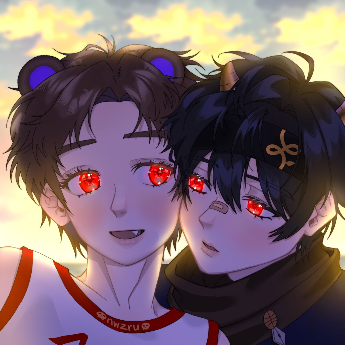 nwzru's tweet photo. red eyes
#guinzly #renjin #gmmtv #fanart https://t.co/rqbnEv7Gia