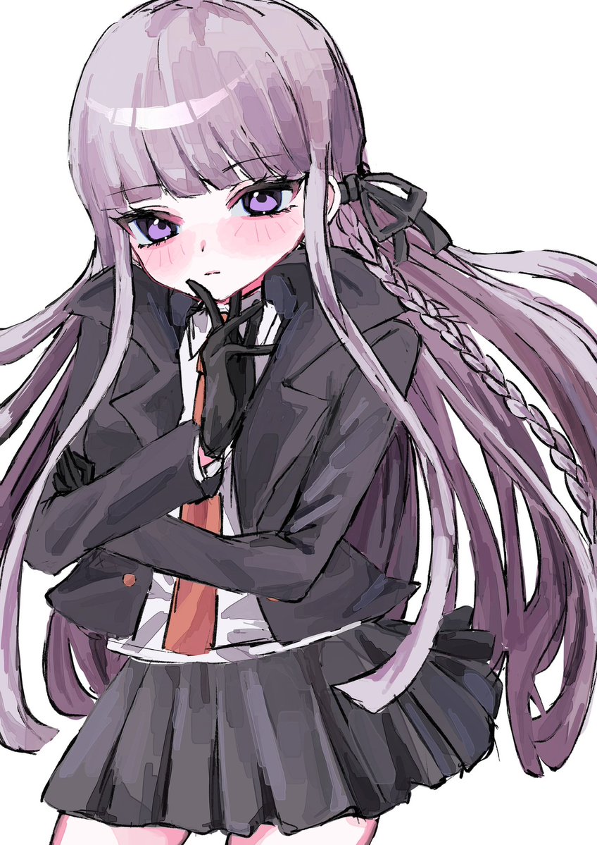 mebae_cha's tweet photo. 霧切響子
 #ダンガンロンパ https://t.co/lErKsiaRSy