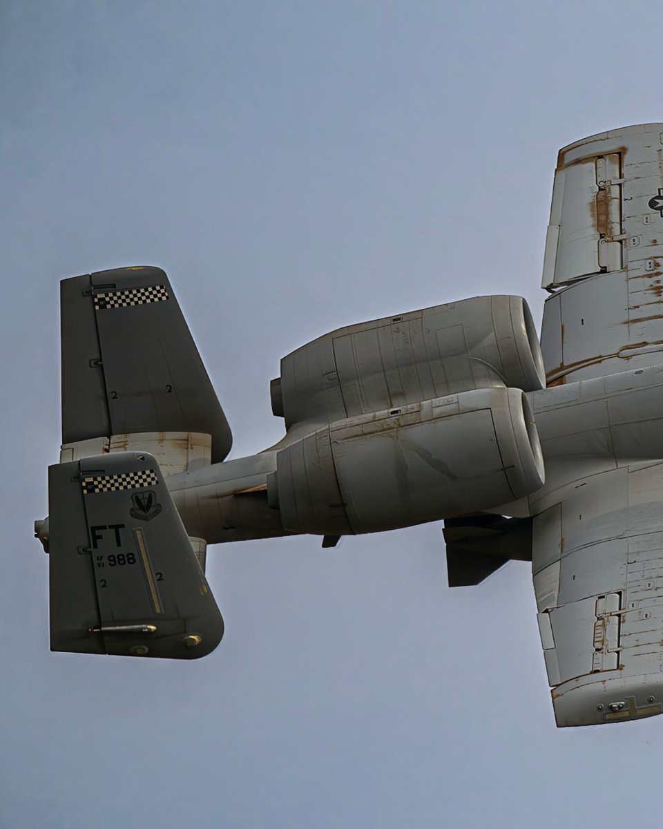 DoyleKauphyj's tweet photo. A-10C Thunderbolt II “Warthog” from the 75th Fighter Squadron at Moody AFB departs RAF Lakenheath en route to the Middle East. https://t.co/u94XJiwT4L