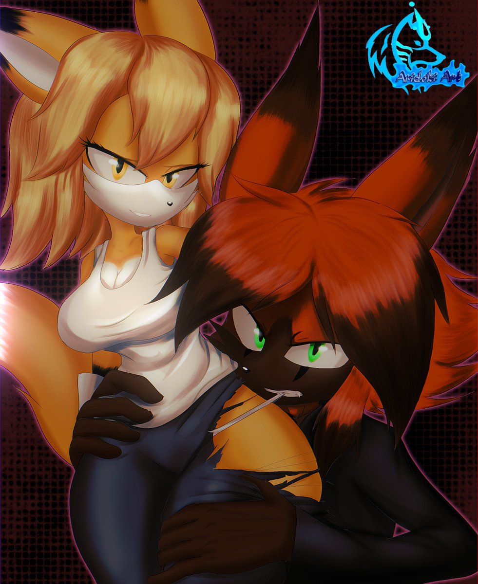AridokiArt's tweet photo. Dibujito de un ship que tengo con mi mor @Luviopsaider https://t.co/M8UtvsSXui
