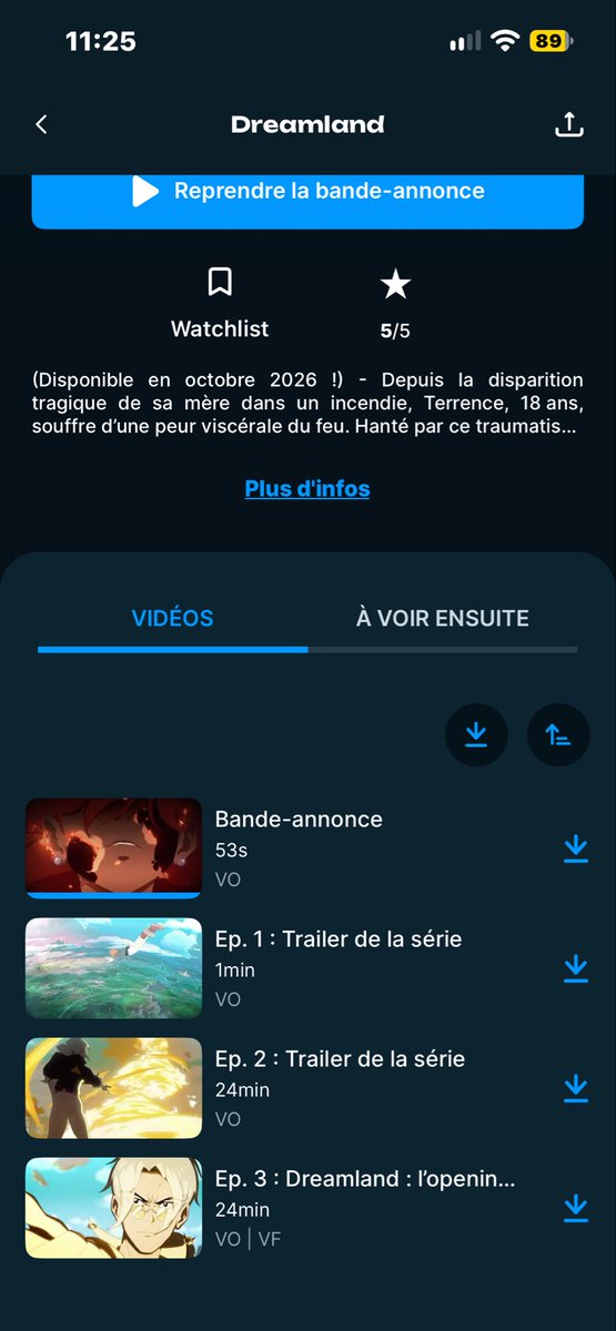 FouCalmar's tweet photo. @ADNanime Vous ferez attention sur l’application c’est ecrit ep 3 et que la bande d’annonce dure 24 minutes https://t.co/tOVzW1U9iB