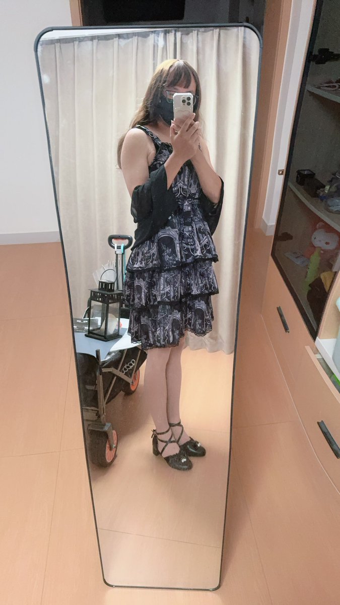 sad212334's tweet photo. 不愧是洛丽塔，我这样的屌丝穿都好看🧏‍♀️ #男娘 #可爱的男孩子 #洛丽塔 https://t.co/nHyUGEbo3M