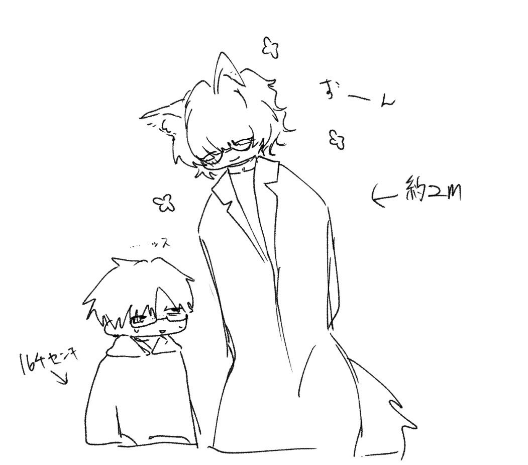 Dyugina_06's tweet photo. 自キャラの最大と最小 https://t.co/jQAFvpXyPO