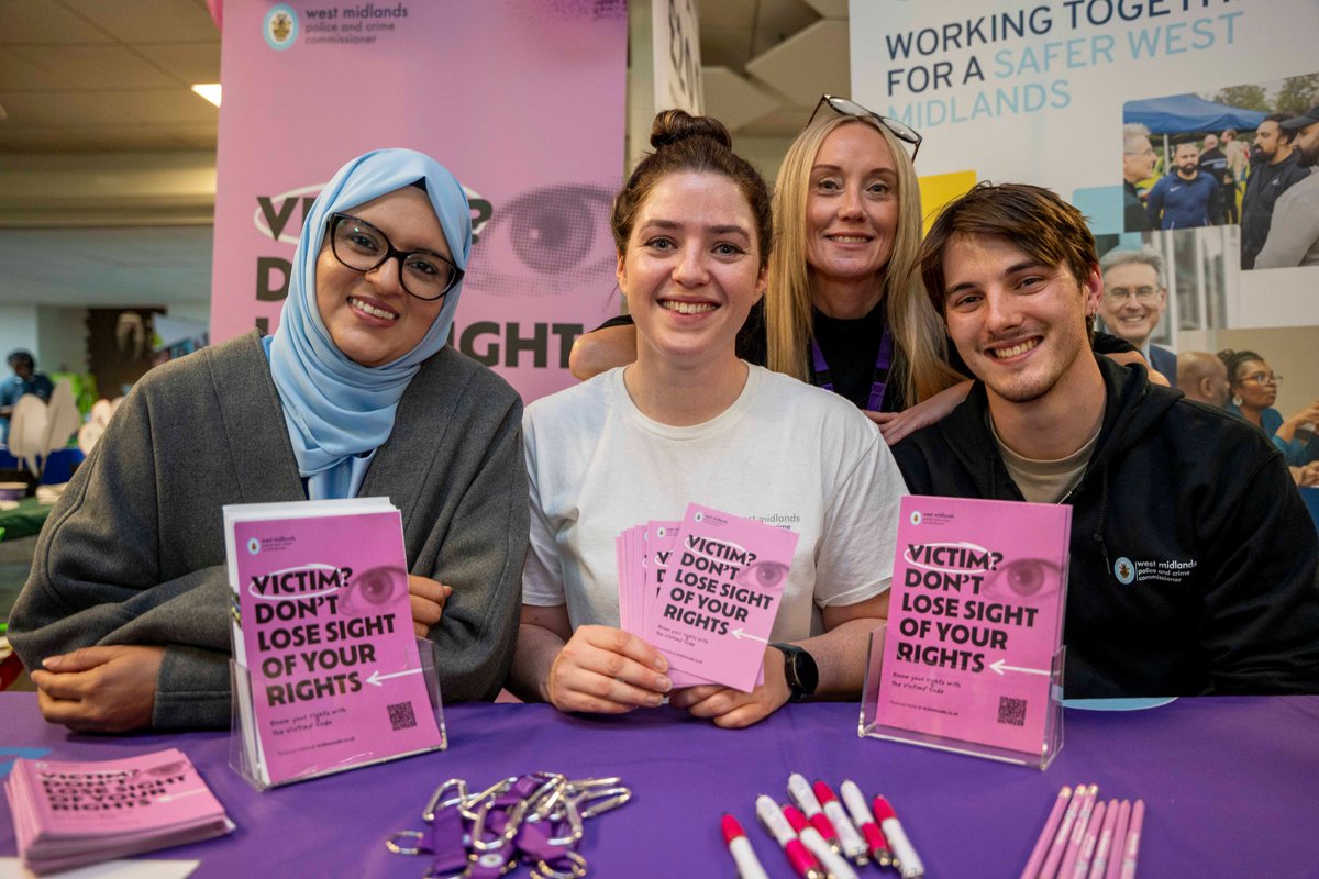 WolvesCouncil's tweet photo. ℹ️ People in Wolverhampton are being encouraged to know their rights if they were to be a victim of crime. We are backing a campaign by @WestMidsPCC &amp; Natalie Queiroz to ensure people know about the #VictimsCode. Full story 👉 https://t.co/xcaH6GiQxS (1/2) https://t.co/RFAp8ujHS1