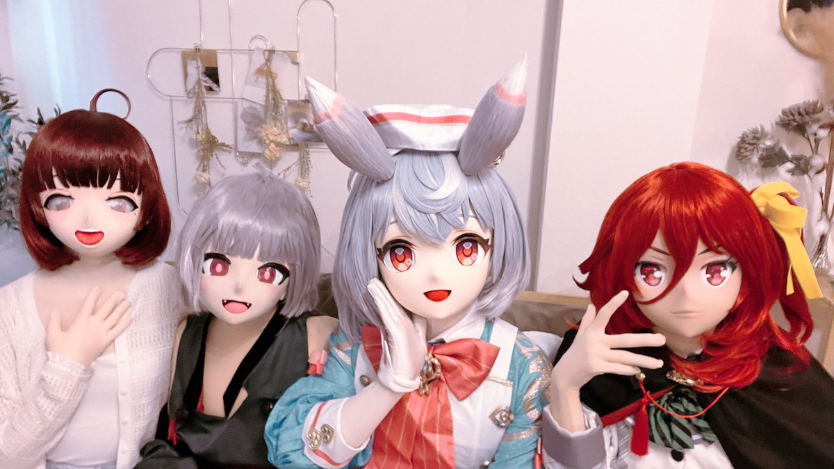 kanon_baitao's tweet photo. おそくほー❕
今日はみんなで着ぐるみオフ会していたのよ🫧

@kig_sian https://t.co/UW4NPArIAT