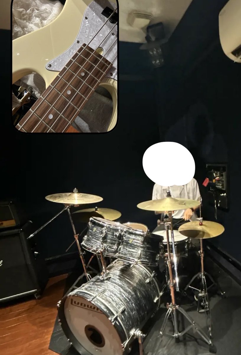 ___tamago8's tweet photo. 私たちは他校だけど2人とも軽音サークルなので、念願だったスタジオデート(?)してきた⊂( ᴖ ̫ᴖ)⊃⊂(ᴖ ̫ᴖ  )⊃一緒にできる曲はめちゃくちゃ少ないけど、楽しかった🤩🤩 https://t.co/g1yPn0zULW
