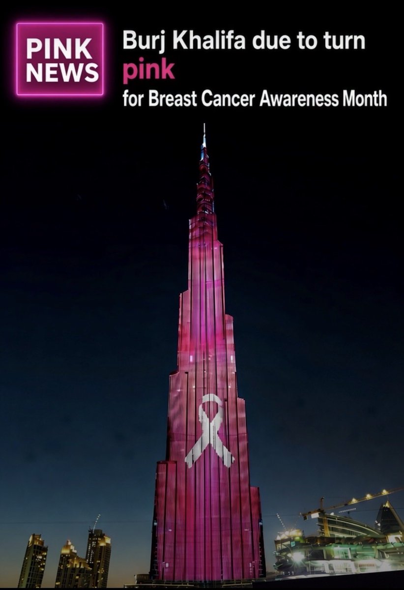 pinkcoinonsolan's tweet photo. Burj Khalifa due to turn pink for Breast Cancer Awareness Month 🩷

One of the most powerful visuals of the year.​​​​​​​​​​​​​​​​​​​​​​​​​​​​​​​​​​​​​​​​​​​​​​​​​​  solana:AVBN6kXdaw27ySuvMevKYzNTL8d39b7sGQFDCmsvpump https://t.co/WOtFChom0m
