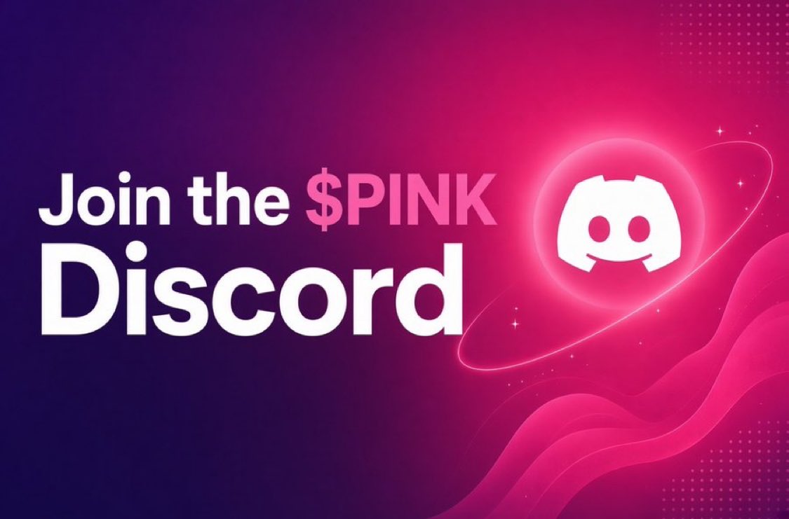 pinkcoinonsolan's tweet photo. We’re excited to announce that the Pink community is now on Discord. 💕

We’ve created a dedicated space where members can connect, ask questions, share ideas, and stay actively involved in the project. Whether you’re just getting started or have been with us from the beginning https://t.co/ZDTHrmsyxc