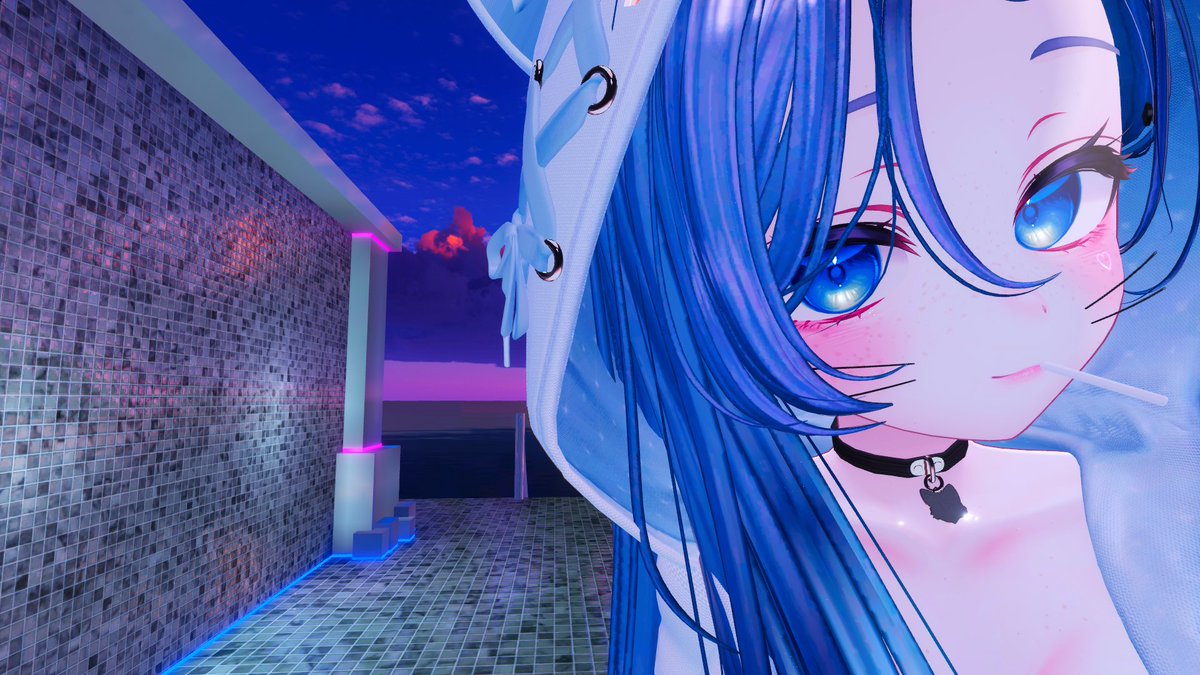 juniax_xd's tweet photo. My angel flew down to Earth to preserve peace and goodness, so rejoice that you are alive and live your own happiness 💫#vrchat #game #airi #angel #day #serenitycove https://t.co/uxf52J39TH