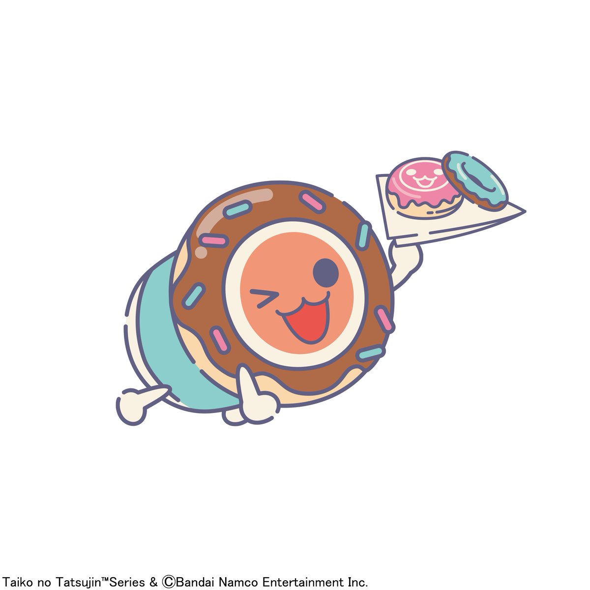 taiko_All's tweet photo. ボクもボクのドーナッツもカワイイドン🍩 https://t.co/nldvkNMNx5