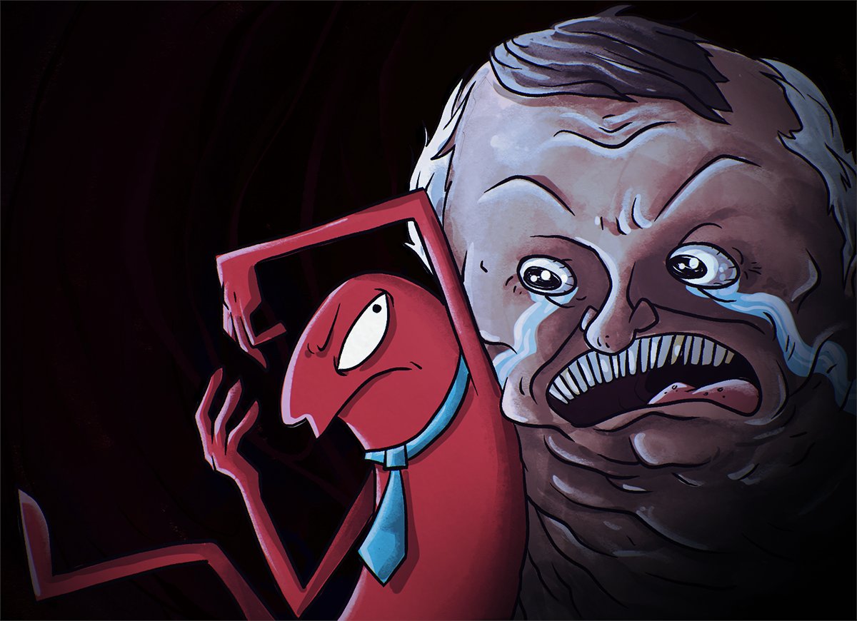 capnbilge's tweet photo. love that red guy.
#smilingfriends https://t.co/BxSU5sGBPb