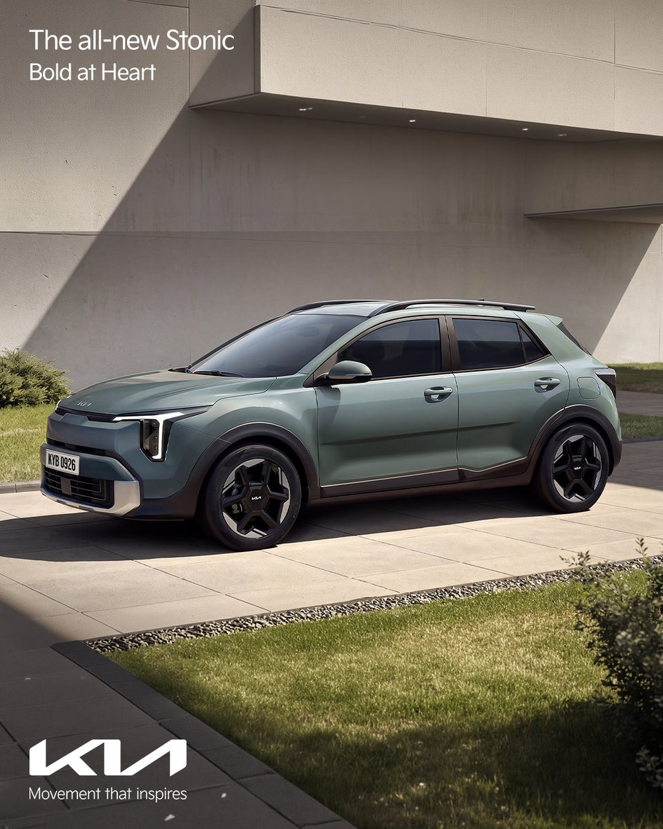 KiaMotorsPK's tweet photo. A new look. A bolder attitude. A presence like never before. Introducing the all new Kia Stonic, where every detail comes together to make an impression.

#Kia #MovementThatInspires https://t.co/yu7hleyIFM