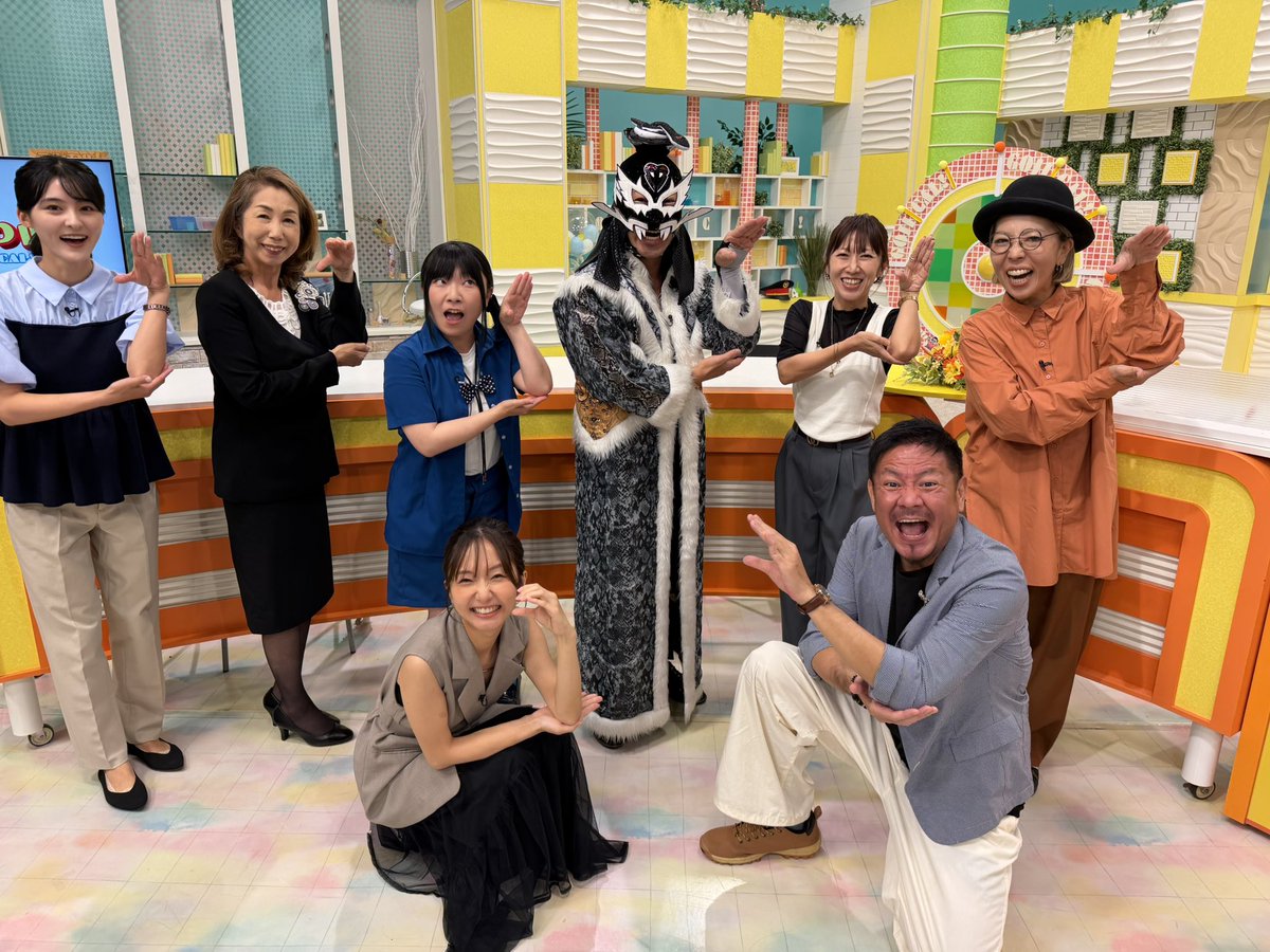 black_mensore's tweet photo. 四国放送『ゴジカル！』に出演させていただきました！
今日からみんな #蛇バディ！

ご覧いただいた皆シャーーーッ！ん、シャーーーッ！ンキュー！

徳島大会は、とくぎんトモニアリーナにて、9/21(月・祝)16時試合開始！
#noah_ghc #徳島 https://t.co/0PSI9cKkqa
