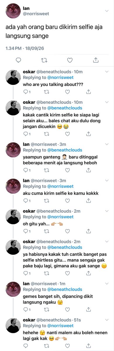 eightynite's tweet photo. landoscar one tweet au 🔞

kakak cantik menghadapi brondongnya yang rewel https://t.co/MfhCyzLBTE