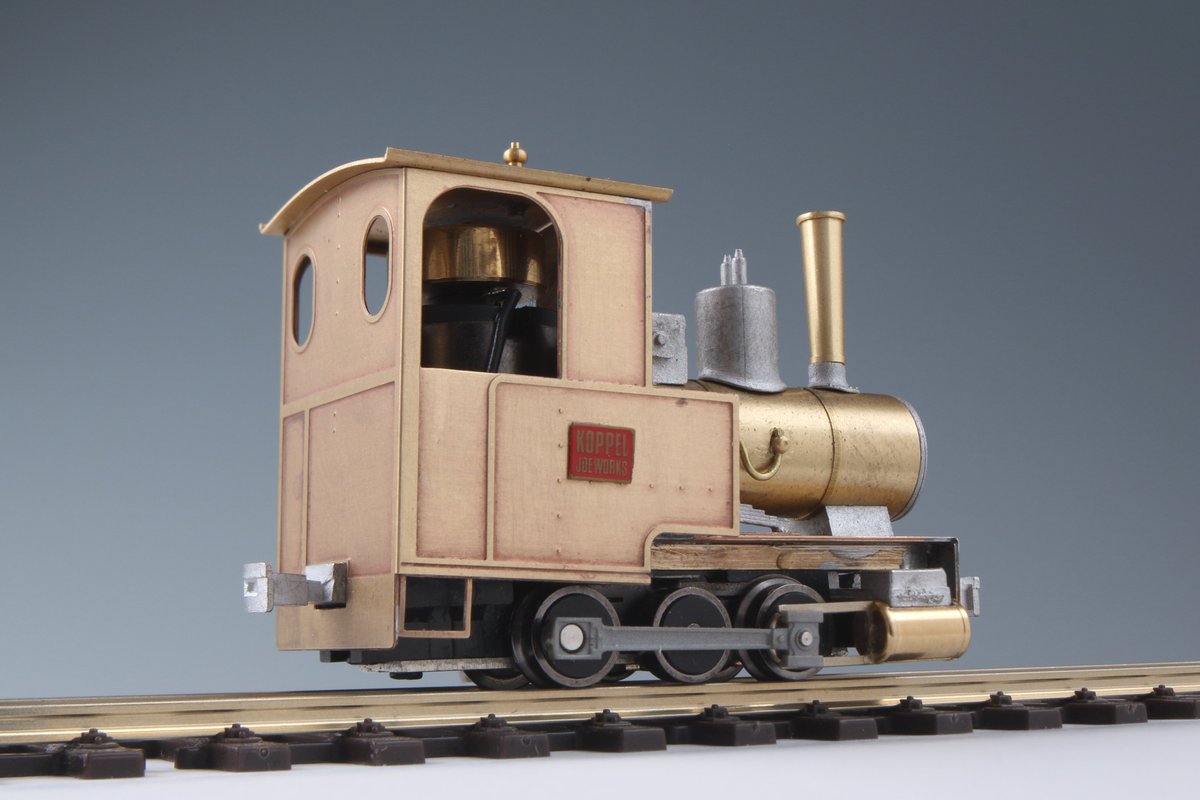 IMON_Factory's tweet photo. 【9月20日(日)】発売
HO762(1/87 9mm)
C型コッペル　エコノミーキット

基本形は乗工社にて発売された製品そのままですが、IMONミニモーター×フライホイールで快適な走行を実現！
可愛らしい機関車を是非組んでみませんか？

☟商品ページはコチラ☟
https://t.co/R7WnHUg0Dt https://t.co/Ri8hu9vXN8