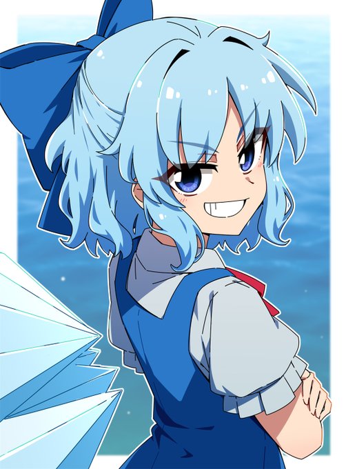 チルノ(東方Project) ,紅美鈴 「美鈴とチルノの太極拳①です。明日、②