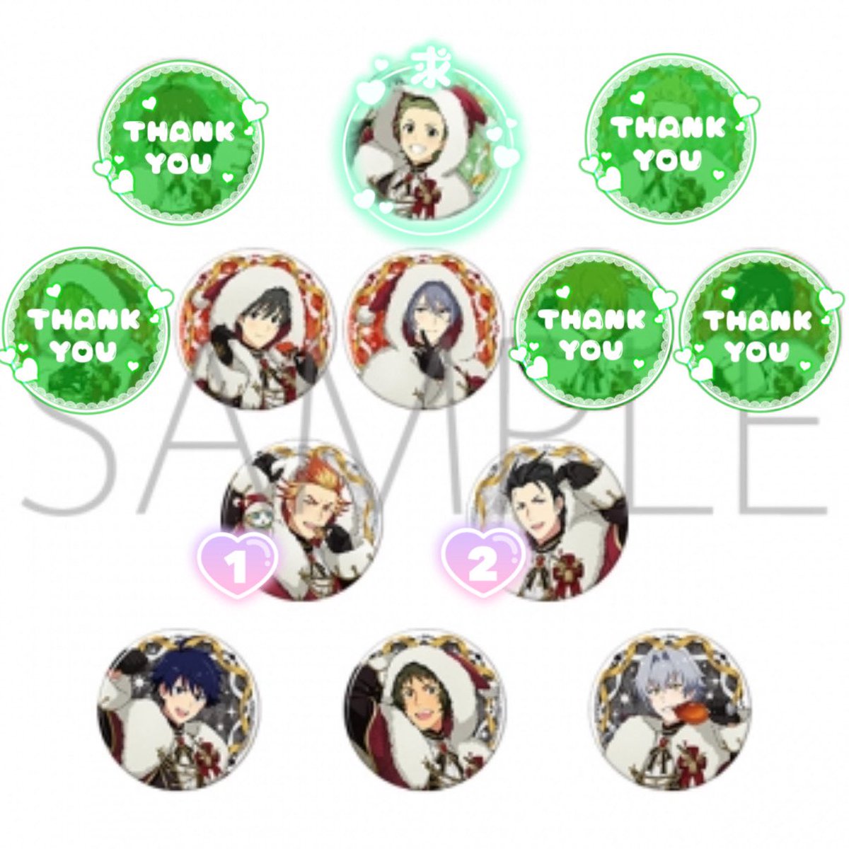 Sa__shyt107's tweet photo. 【交換】SideM Mフェス 缶バッジ グリッターキャラバッジコレクション2026 D-BOX

譲:旬 夏来 朱雀1 玄武2 タケル 道流 漣

求:翔太 または 定価+送料
交換譲渡優劣なし

3BOX購入予定
郵送のみ
検索からもお気軽にお声かけくださいませ https://t.co/BqKH2G06E0